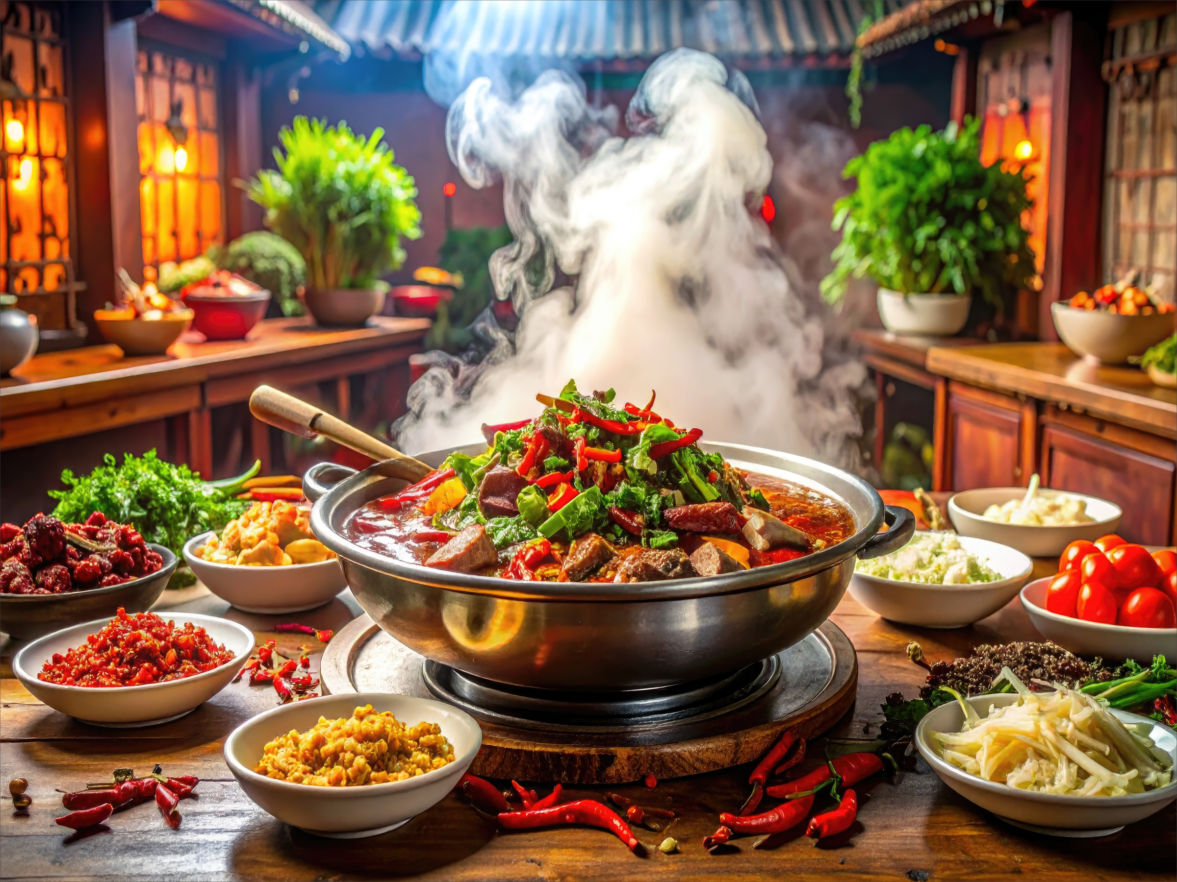 Restaurant Uncle Shu Hot Pot Restaurant Bragadiru - Comanda
