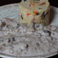 Imagine produs Pui Stroganoff cu Orez Sârbesc