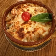 Imagine produs Paste Gratinate cu Pui, Bacon și Ciuperci